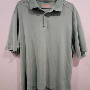 Tommy Bahama Green Short Sleeve Polo